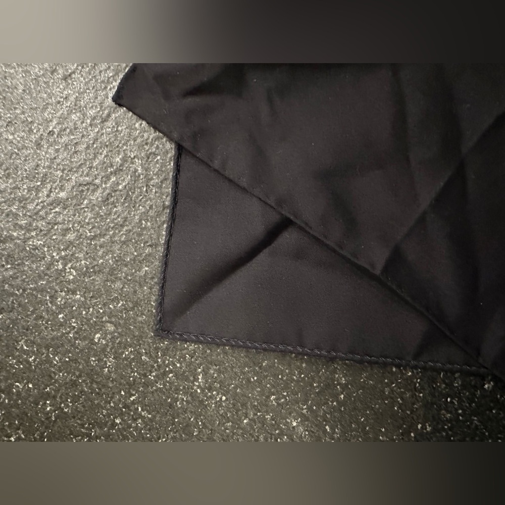 Emporio Armani Black Scarf‎